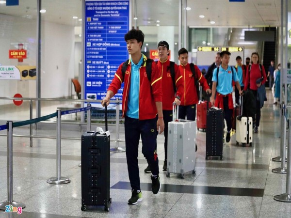 U23 Việt Nam trở về sau kết thúc hành trình tại Doha Cup 2023