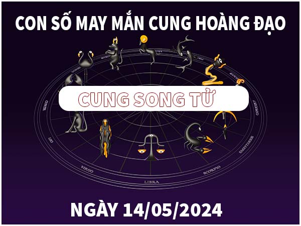 Mách bạn con số may mắn cung Song Tử ngày 14/5/2024 1